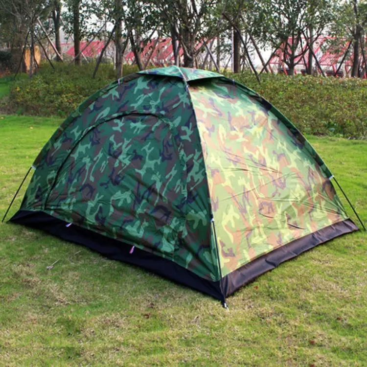 Low MOQ Waterproof Camping Hiking Tourist 2-3 Person FoldingTent