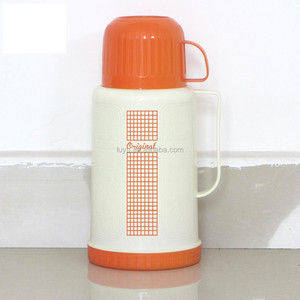 Nieuwe <span class=keywords><strong>design</strong></span> plastic thermosfles vacuümfles glazen binnenkant thermos draagbare geïsoleerde vacuümfles - Product Image 1