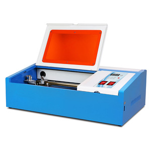 40 W CO2 grabador láser 300x200mm máquina de corte láser con ventilador USB - Product Image 4