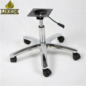 Base per Sedia da Ufficio in Ferro Cromato Regolabile a 5 <span class=keywords><strong>Piedi</strong></span> a Basso Prezzo - Product Image 3
