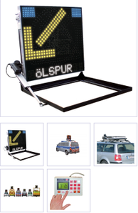 Señales de tráfico LED de hueso del vehículo, señales de mensaje variables LED controlado inalámbrico - Product Image 3