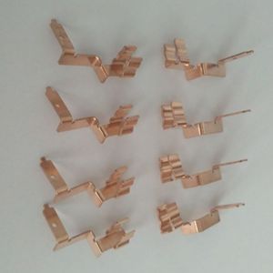 OEM de alta precisión progresiva morir cobre berilio estampación contactos electrónicos para batería - Product Image 1