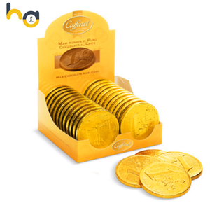 컬러 골드 알루미늄 호일 8011 동전 달걀 모양 초콜릿 포장 - Product Image 2