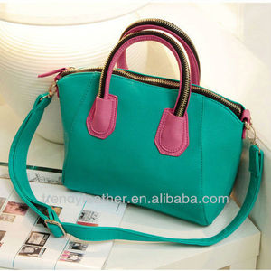 contraste de color de moda bolsos para mujer - Product Image 1
