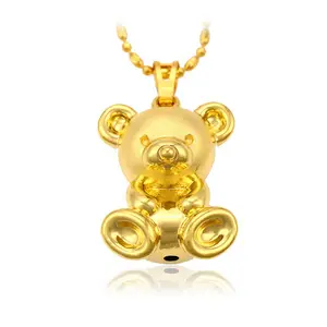 Xuping gioielli per bambini, oro 24K del pendente teddy bear per i bambini