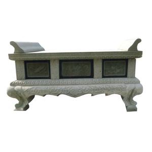 Çin atalarının salonu doğal taş oyma büyük masa budist ekran haraç sunak buda masa satılık - Product Image 1