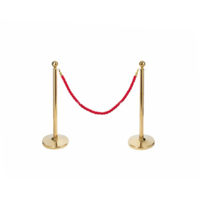 สแตนเลสแบบพกพา <span class=keywords><strong>retractable</strong></span> barrier เชือกกำมะหยี่ stanchion - Product Image 1