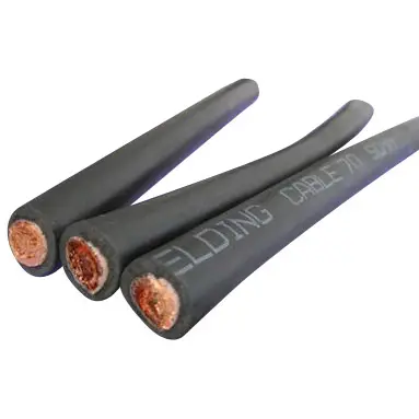 Flexible Single Core Copper 50mm 70mm 95mm 120mm 150mm copper rubber Welding cable for welding machine