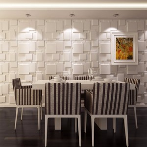 Fábrica venda direta preço fino processamento wallpaper 3D parede painel para decoração interior