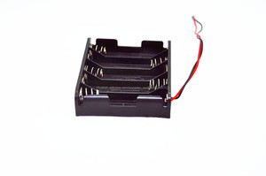5x1.5 V AA hücre (<span class=keywords><strong>UM</strong></span>-3 * 5) kurşun ile Pil tutucu tel yan yana - Product Image 2