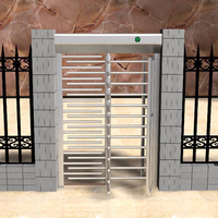Barrière d'entrée automatique SEWO, portail semi-automatique à demi-hauteur, tourniquets pour gymnases, stations, bureaux publics