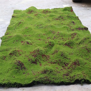 K-3125 उच्च घनत्व 100x100x3cm ग्रीन घास कृत्रिम मोज़स कालीन रोल - Product Image 5