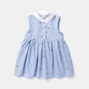 Vendita calda di Estate di Colore Blu Del Vestito Del Bambino Per Vestiti Del Bambino - Product Image 1