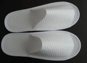 Zapatillas de hotel no tejidas desechables para salón de spa, venta al por mayor, baratas