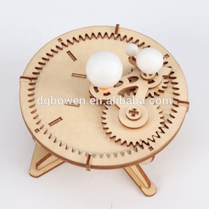 Pendulo Space Planet 3D de madera para montar, juguetes de regalo de construcción - Product Image 2