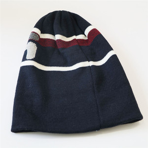 Da uomo con motivo uncinetto in poliestere da Running Beanie - Product Image 3