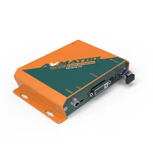 AVMATRIX FE1515 Fiber Optic DVI Converterと20キロSFP LC Module Fiber Optic Extender