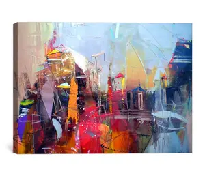 High quality home decoration 100%handmade canvas modern wall art abstract oil paintings