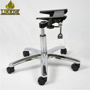 Base per Sedia da Ufficio in Ferro Cromato Regolabile a 5 <span class=keywords><strong>Piedi</strong></span> a Basso Prezzo - Product Image 2