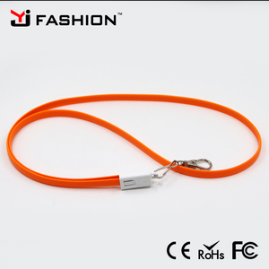 86cm <span class=keywords><strong>VIP</strong></span> / chargeur de lanière de conférence, câble de charge de 2 dans 1 lanières pour le téléphone d'ios + androïde - Product Image 2