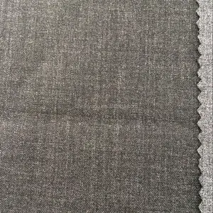 High quality wool polyester lycra blend ready fabric