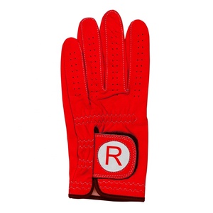 GOSTAR Color Green Orange <strong>Silver</strong> Turquoise Blue All Red Cabretta Leather Golf <strong>Glove</strong> - Product Image 6