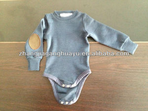 100% צמר מרינו איכותי מאוד תינוק בגד גוף - Product Image 2