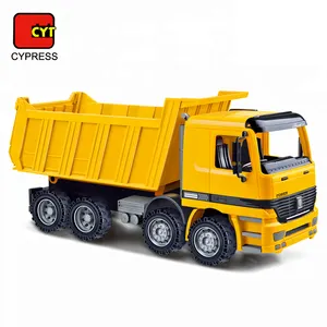 plastic friction construction engineering model toy dump truck for kids