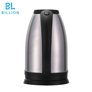 Chaleira elétrica sem fio de 1800 graus, chaleira elétrica de tamanho grande 2.5l 360 w com rotação