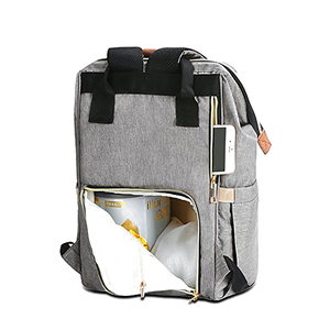 <span class=keywords><strong>Sac</strong></span> <span class=keywords><strong>à</strong></span> <span class=keywords><strong>dos</strong></span> <span class=keywords><strong>à</strong></span> couches en nylon imperméable <span class=keywords><strong>avec</strong></span> poches isolées Sacs <span class=keywords><strong>à</strong></span> couches de grande capacité pour garçons filles maman - Product Image 5