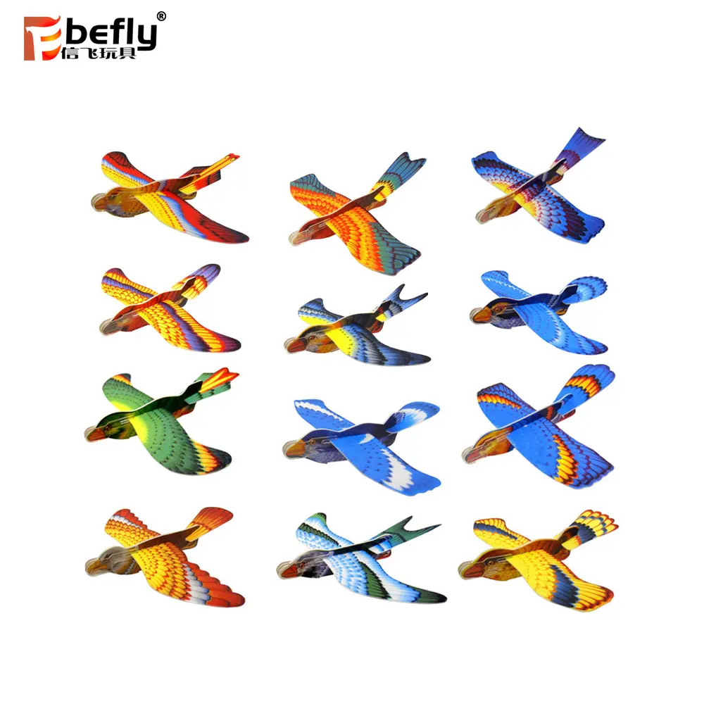 Funny 3d bird paper puzzle game for kid