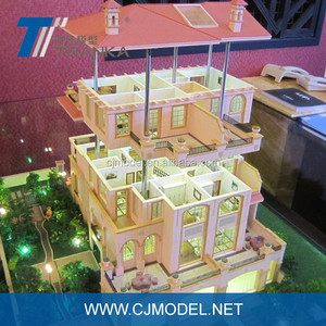 Maquette de la maison magnifique, grands modèles de construction <span class=keywords><strong>3D</strong></span>, quiz miniature - Product Image 5