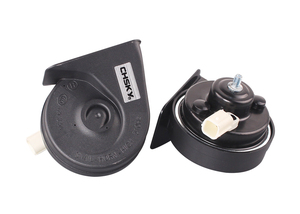 CHSKY 12V klaxon de voiture électrique 129db Loudness longue durée de vie étanche ABS noir 3 voies <span class=keywords><strong>Ken</strong></span> spécial vente en gros - Product Image 3