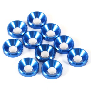 M2 M3 M4 M5 M6 M8 Colorful Anodized Aluminum Dome <strong>Countersunk</strong> Fender <strong>Washer</strong> - Product Image 4