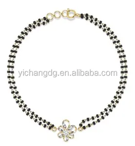 Devanshi Mangalsutraブレスレット、ゴールドチェーンファンシージュエラー