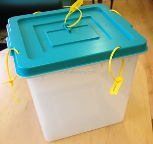Urna de Votación de Plástico Transparente con Logotipo Personalizado, Cajas de Votación para Campañas Electorales - Product Image 4