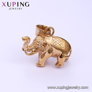 33519 xuping animale del pendente di fascino in oro In Acciaio Inox <span class=keywords><strong>elephant</strong></span> gioielli - Product Image 3