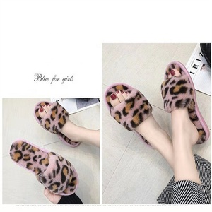 2019 di stile Della Corea di modo di scarpe per la casa pantofole giallo sveglio sexy della stampa del leopardo scivoli <span class=keywords><strong>sandali</strong></span> - Product Image 5