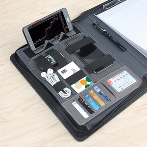 Power <strong>Bank</strong> <strong>A4</strong> Multifunctional Folder Sales Contract This Gift Is Built in 8000 Ma Charging Treasure Manager's Clamp - Product Image 4