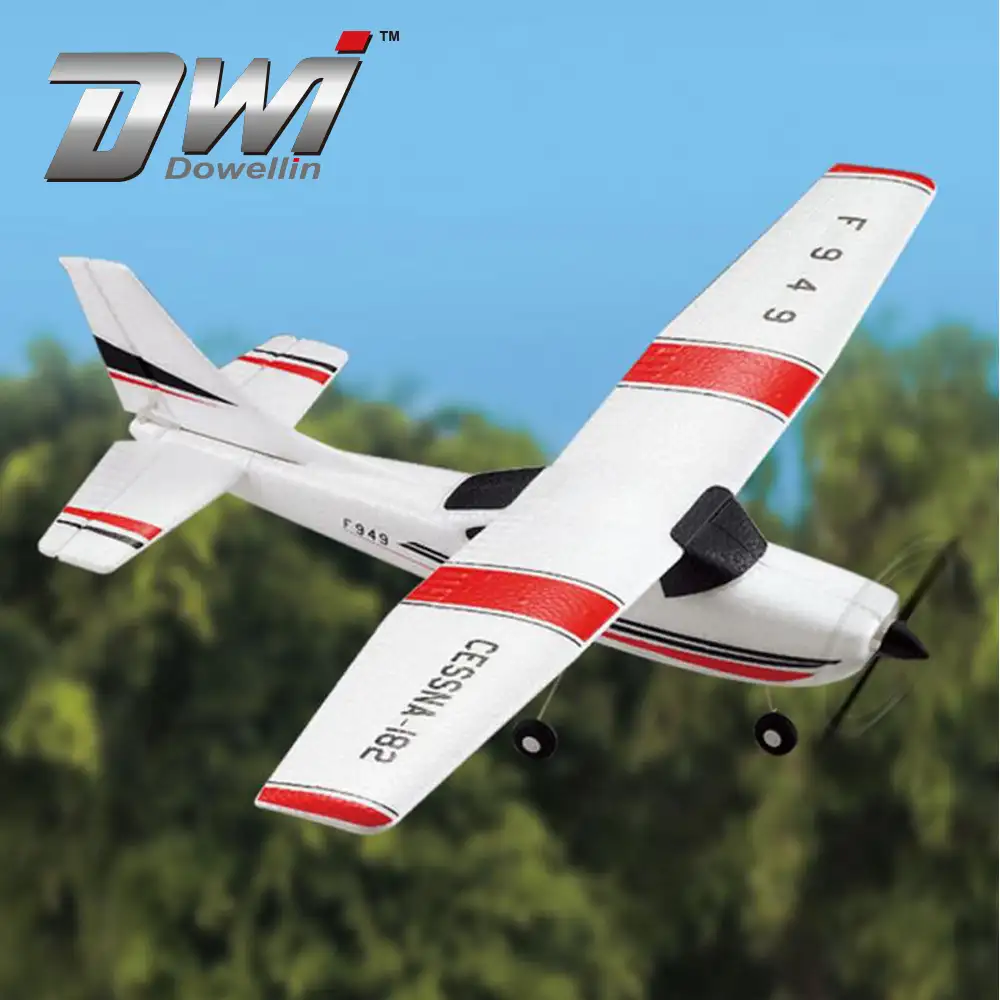 Планер DWI Dowellin rc RTF wl, игрушки f949, самолет cessna 182, игрушечный самолет