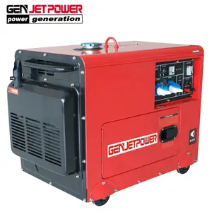 Generator Diesel Senyap Portabel, Merek Jepang, 5KW