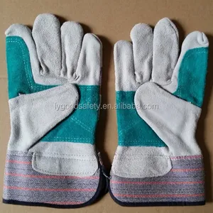 Split Gloves DOUBLE PALM SPLIT LEATHER WORKING GLOVE