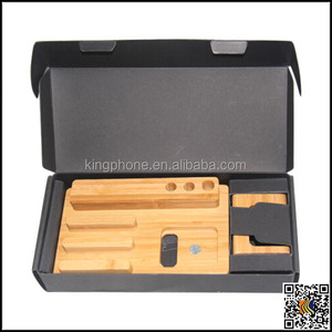 Soporte de madera para el teléfono celular, tablet, madera de carga del muelle para <span class=keywords><strong>apple</strong></span> reloj - Product Image 6