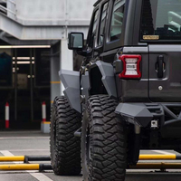 Ailes évasées de qualité, accessoires de protection des coins de la Jeep wrangler, vente en gros,