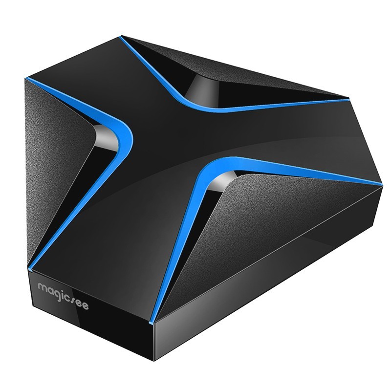 Amlogic S905 Android 7.1 TV box 2/3 GB RAM 16/32 GB ROM magicsee hierro Penta núcleo ARM Mali-450 TV caja