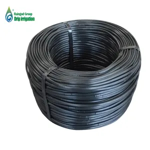 inline round emitter drip irrigation plastic hose