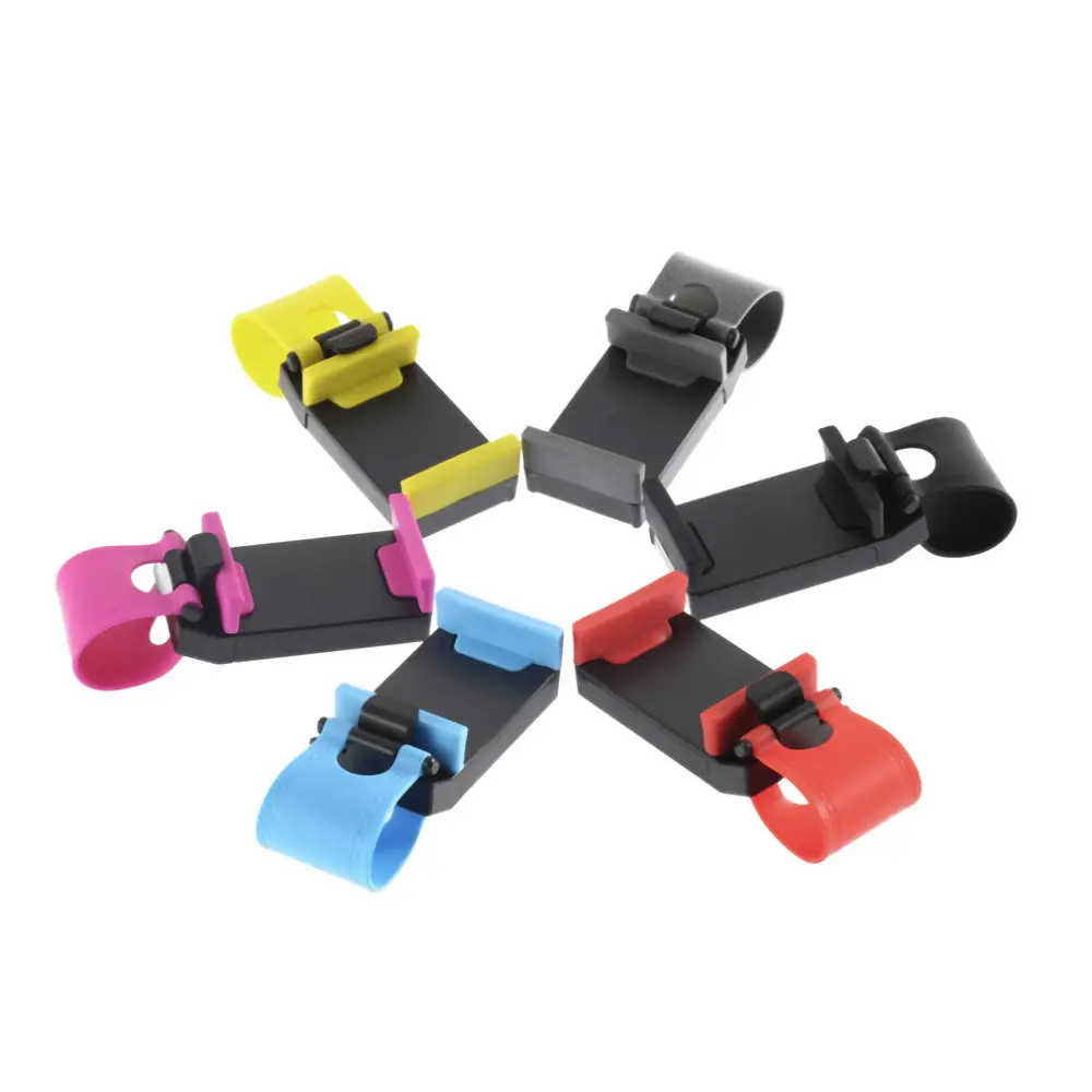 Newest Car Steering Wheel Mount Holder Rubber For iPhone For iPod MP4 GPS Mobile Phone Holders Car-styling