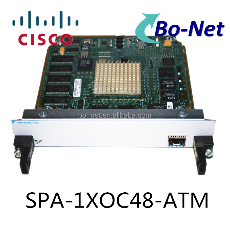 Используется cisco SPA-1XOC48-ATM SPA модуль для серии 7600 пройти тест в наличии