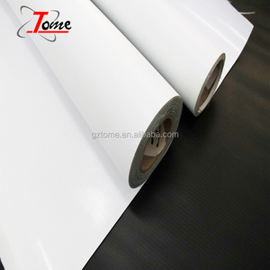 Rouleau de bannière flexible en PVC éclairé frontalement et rétro-éclairé de 13oz 440g pour imprimante d'impression panaflex bâche extérieure flex Lona canvas matériel d'impression - Product Image 3