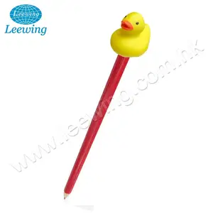 Décoration crayon canard en plastique, 1 pièce, cadeau de Promotion